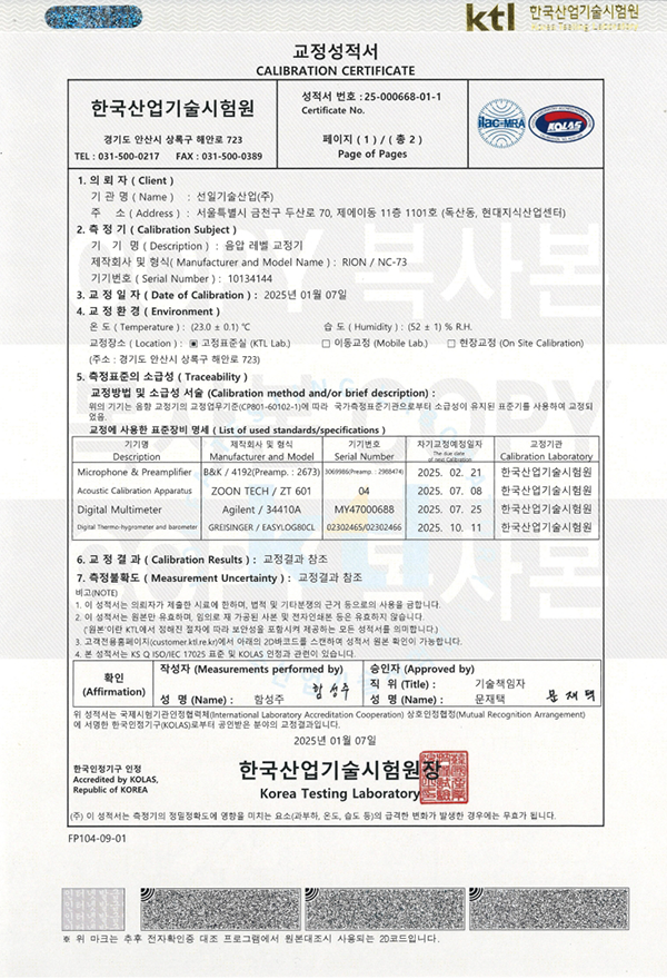 SC310 Sound level meter